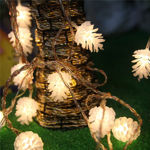 Juletrær-kott LED-lysstreng (5m 50 LED