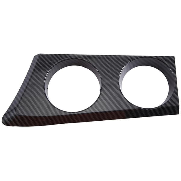 Bilens midtkonsoll vannkoppholder karbonfibermønster drikkekoppholder for 1-serie E81 E82 E87