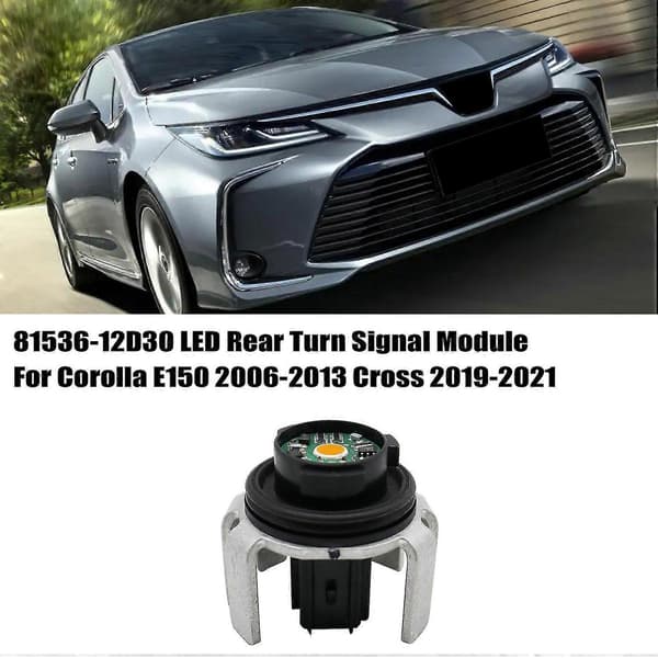 8153612D30 LED Baglygte Blinkmodul kompatibel med Corolla E150 2006-2013 2019-2021 LED RR Combi