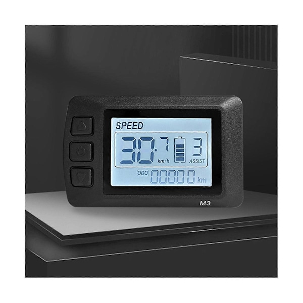 Ebike Display OMT-M3 Display SM Stik Intelligent LCD Elektrisk Cykel Display Cykeltilbehør.pa