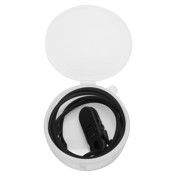 BTE Hörapparater Clip Rep Silikon Elastisk AntiLoss Säkerhetslina för barn (svart)