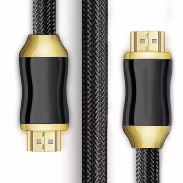 Guldpläterad 8K 60Hz 4K 120Hz 48Gbps HDMI 2.1 Kabel 3m—pa