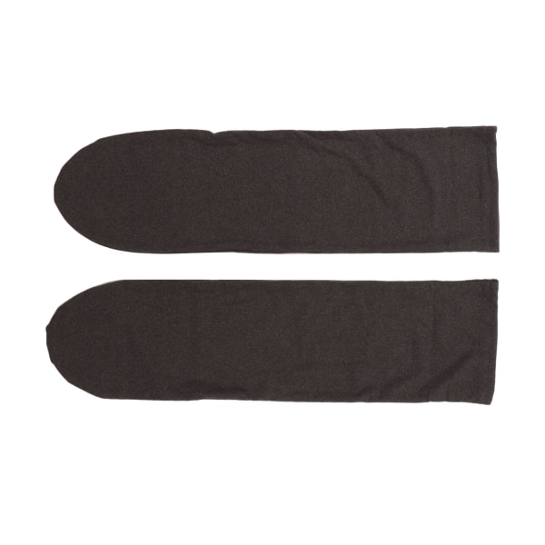 2kpl Sleeping Sukat Pehmeät elastiset lämmittävät hengittävät ohuet pitkäuninen sukat vanhuksille Talviharmaa
