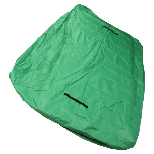 Grønn stor avtagbar oppbevaringspose for madrass 210D sølvbelagt vanntett Oxford-stoff med bærestropp 196x145x38cm