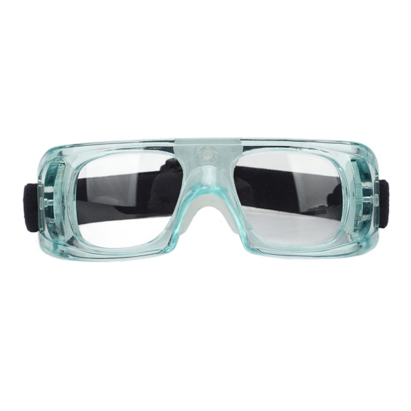 Sportglasögon Gratis Reglerbar Design Bågform Båg Slagtålig PC-material Skyddande basketglasögon för barn Blå