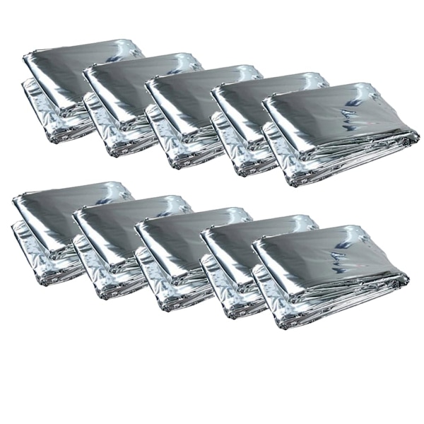 10-pack räddningsfilt, termisk filt, nödfilt