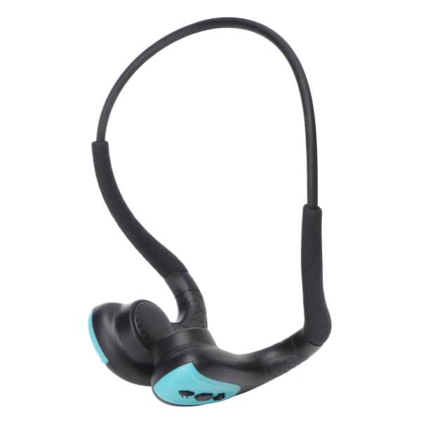 Bone Conduction Headset Bluetooth 5.0 brusreducerande IPX8 vattentätt uppladdningsbart Open Ear Headset med 8G minne