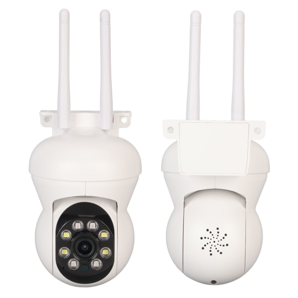 Sikkerhetskamera 2MP Wifi Utendørskamera med Color Night Vision PIR Detection 2Way Talk