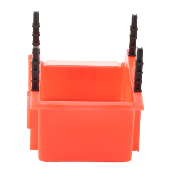 Arbeidsbeholder HDPE Tykke kombinert Type Holdbar hengende stablebeholdere for butikkreservedeler Elektroniske komponenter Rød 180x120x80 Tykkelsestype