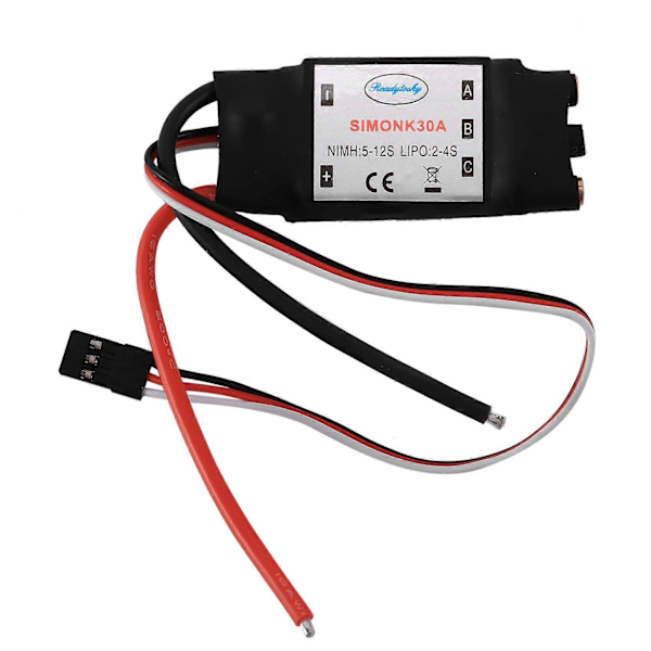 4X SimonK 30A ESC Borstlös Hastighetsregulator BEC 2A för Quadcopter F450 X525.pa