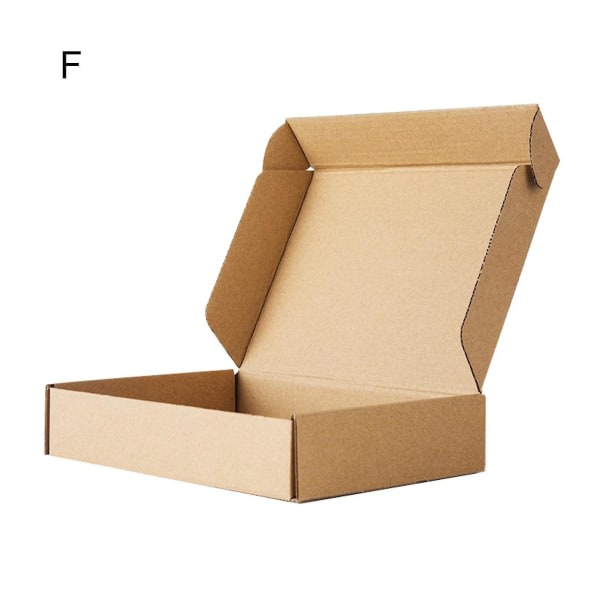 Förpackningslåda Slitstark multifunktionell kartong Robust praktisk rektangelkartong för Express F