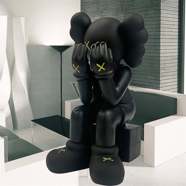 Kaws-mallinen taidelelujen sarjakuvahahmo kodin sisustukseen koristeeksi lapsille lahjaksi