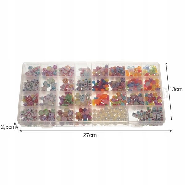 Perler og tilbehør for smykkelaging