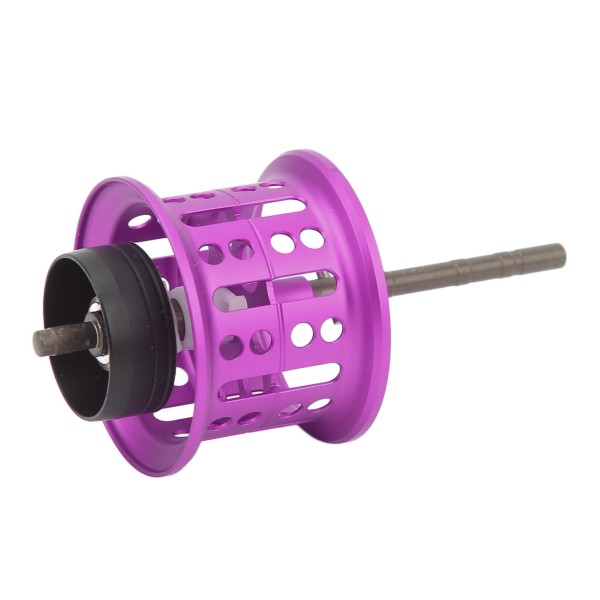 Baitcasting Fiskrulle Wire Cup Aluminiumlegering Micro Line Cup Rullespole för fiske Gör-det-själv-modifierade tillbehör Lila