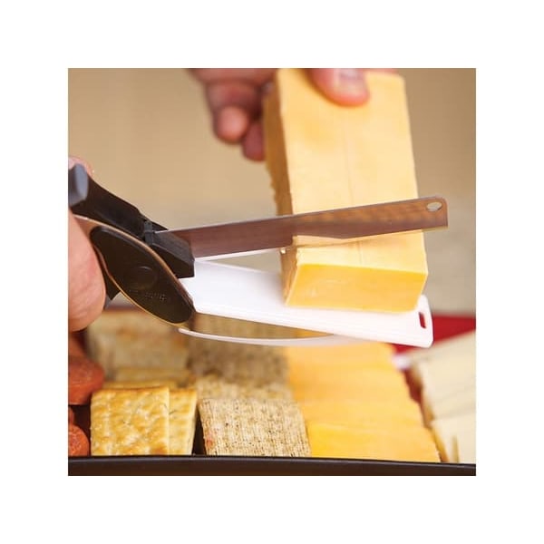 Saxkniv / Knivsax med inbyggd skärbräda - Kök & Matlagning—pa