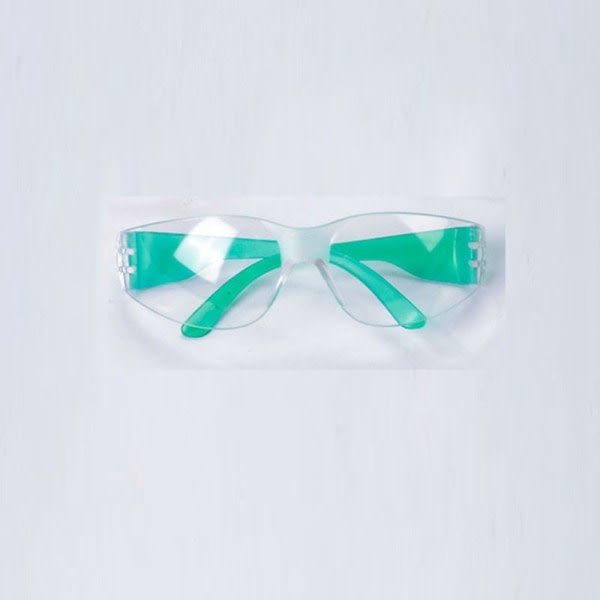 Anti-sprut øyebeskyttelse Arbeidsvernbriller GRØNN Grønn Green