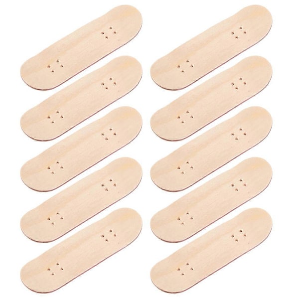 10 stk. Nye reservedele i træ til finger skateboards til finger skateboards.pa