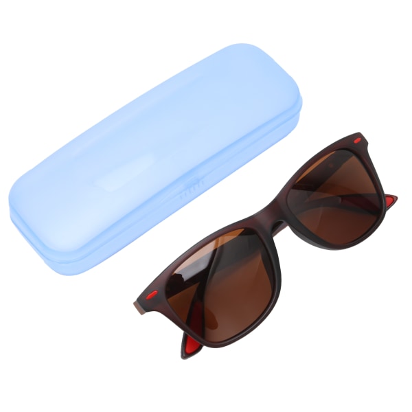 Profesjonelle eldre polariserte solbriller Bærbare menn UV-beskyttelse Stilige solbriller
