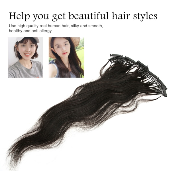 No-trace hiustenpidennyspidikkeet Natural Real Hair Peruukki Ponytail Piece Tool Kit 65cm