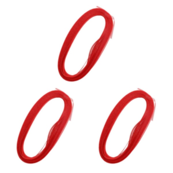 1/2/3/5 Crinoline Hestehår Flet DIY Håndværk til Millinery Hat Rød Red 3Set
