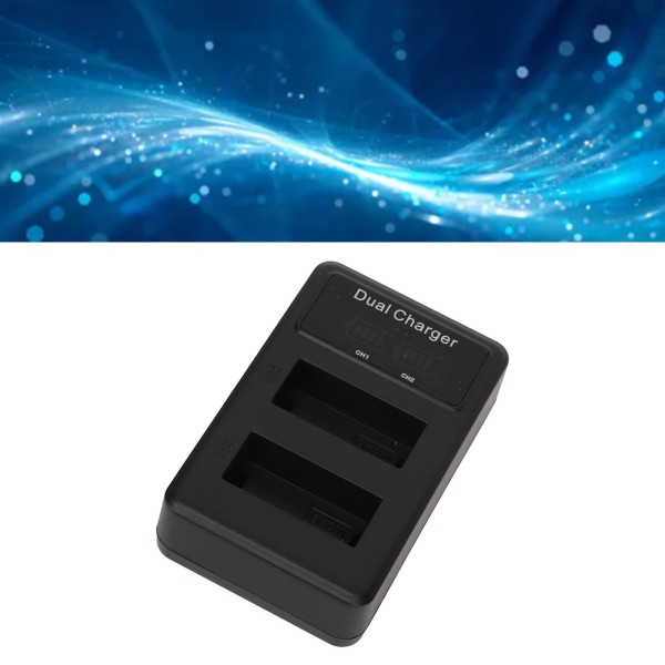 Kamera Batterioplader USB Dobbelt batterioplader med Power Display til 200D II R10 RP 750D 800D 850D 77D 760D M3 M5 5V