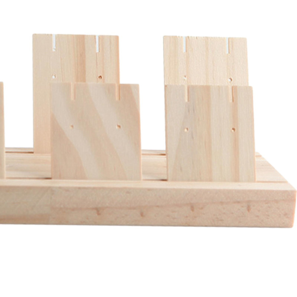 1/2/3 Örhänge Display Stativ Stor Kapacitet för Retail Display Small 2 slot 22cm Small 2 slot 22cm 1Set