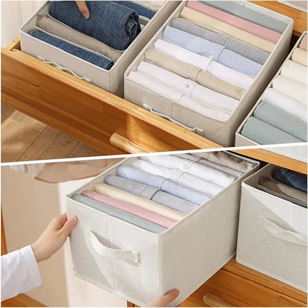 Klesboks Organizer, 7 Rom Jeans Organizer