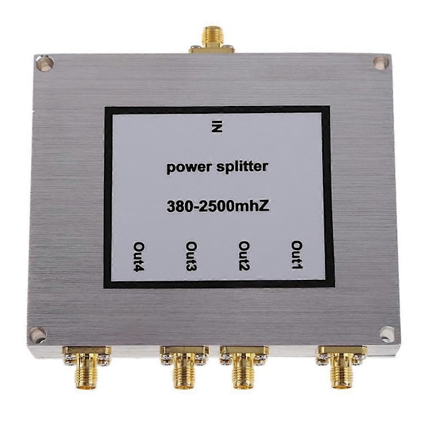 4-vejs SMA Strømdeler 380Mhz-2500MHz, SMA Hun Strømdeler Signal Kabel Splitter Hun Divid.pa