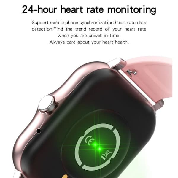 Bluetooth Smartwatch til Mænd & Kvinder, Vandtæt