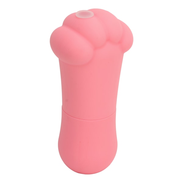 Kasvojääpidike Silikoni jäätelöpakkaus hierontalaite Kasvojen turvotusta vähentävä työkalu Kissan kynsi muoto vaaleanpunainen