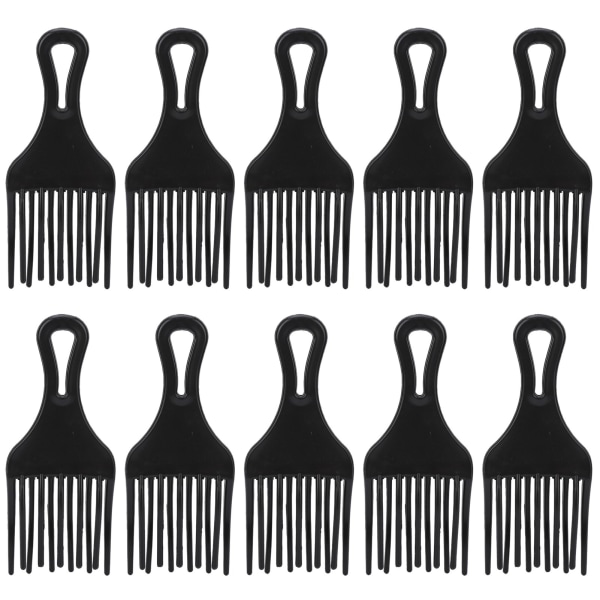 10 kpl Hair Pick Comb Ergonominen Ihoystävällinen Monikäyttöiset Muoviset Hiusten Lift Kammat Muotoileville Hiustenleikkauksille