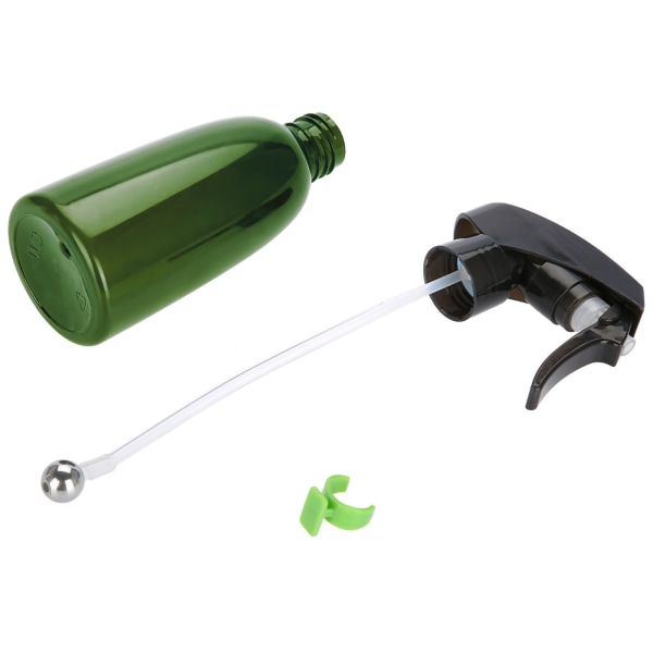 Etterfyllbar plastfrisørsprayflaske Vannsprøytesalong Frisørverktøy (mørkegrønn)