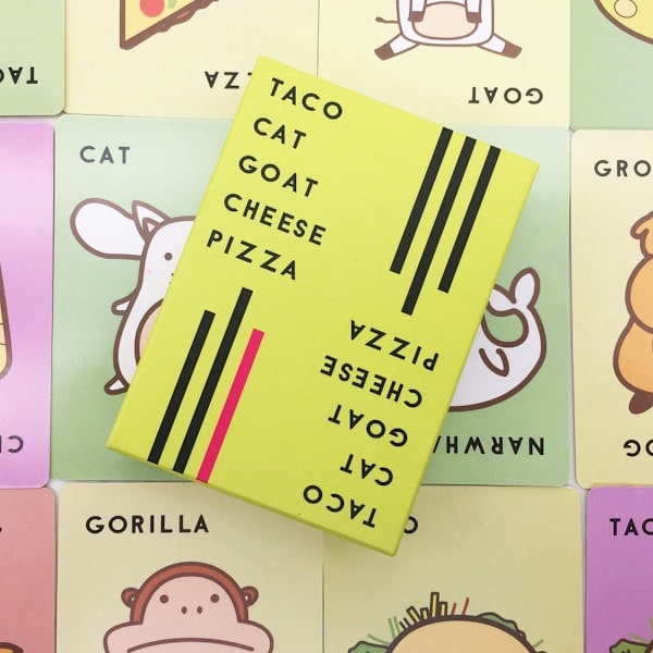 Taco Cat Goat Cheese Pizza Pizza Englantilainen Korttipeli Party Korttipeli Moninpeli Lautapeli