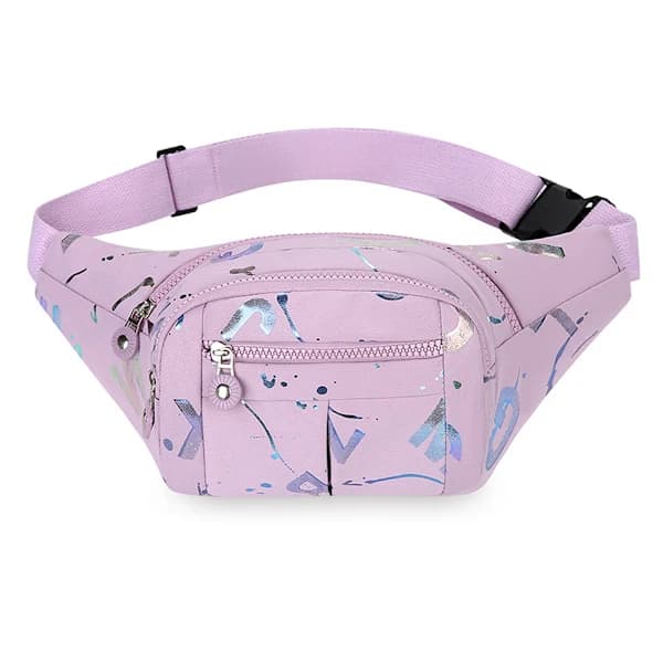 Vedenpitävä vyölaukku, violetti