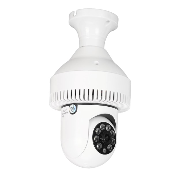 Lamppuvalvontakamera 1080P WiFi E27 -kanta 360 asteen valvonta Automaattinen seuranta Night Vision 2 Way Talk 110-240V
