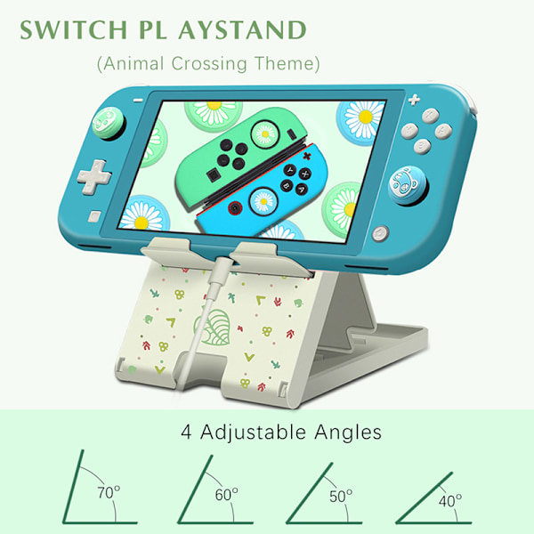 Stativ for Nintendo Switch Justerbart feste Animal Crossing Po A7