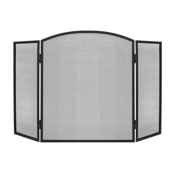 Spark Guard for Fireplace - Foldable Fireplace Screen—pa