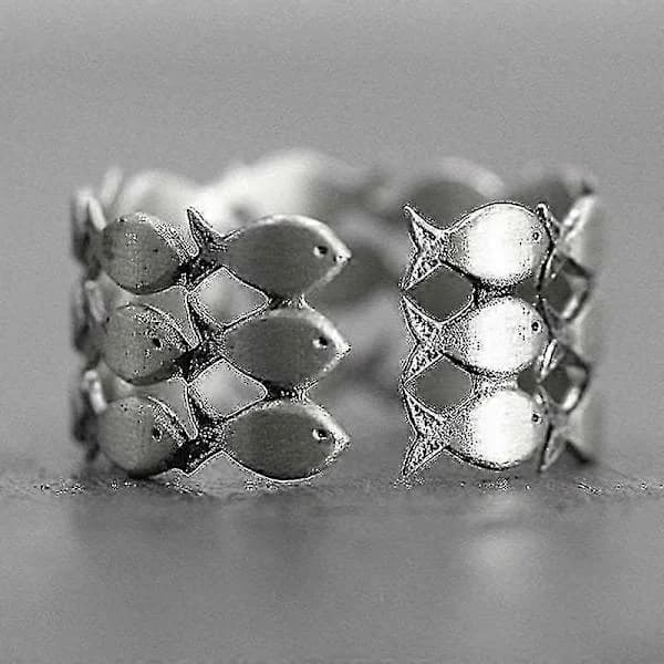 Till Min Dotter Simma Mot Strömmen Ring Justerbar Fingerring För Kvinnor - I Lager