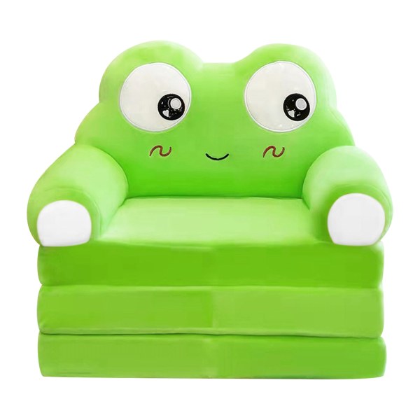 2 i 1 hopfällbar soffa tecknad soffa för barn