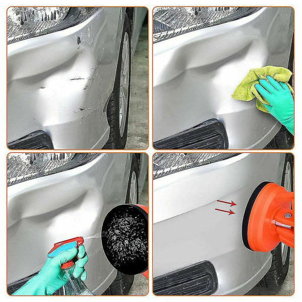 Bil skal bil buckla reparation avdragare sugkopp reparation håndtag sugkopp værktøj orange