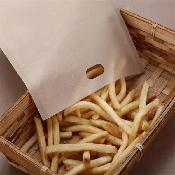 10-pack - Toastpåse / Rostat bröd påse - Grilla smörgåsar i brödrosten Brun