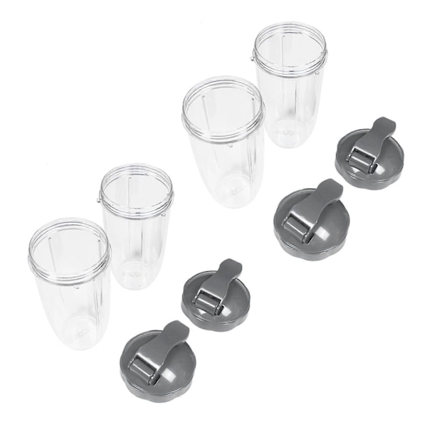 32Oz Erstatningskopper med Flip Top To Go-låg til 600W og Pro 900W Blender (4 stk.).pa