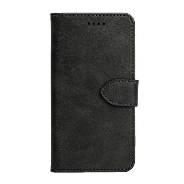 OnePlus 8 Plånboksfodral Läder Fodral Svart—pa