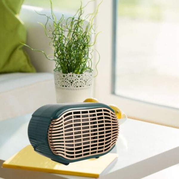 Mini lämmitin 800W PTC keraaminen lämmitin sähköinen hiljainen pöytälämmitin koti- ja toimistokäyttöön.pa