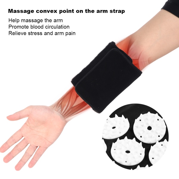 Akupunktiohieronta käsivarsihihnan kipua lievittävä fitness akupainantahieronta käsivarsihihna
