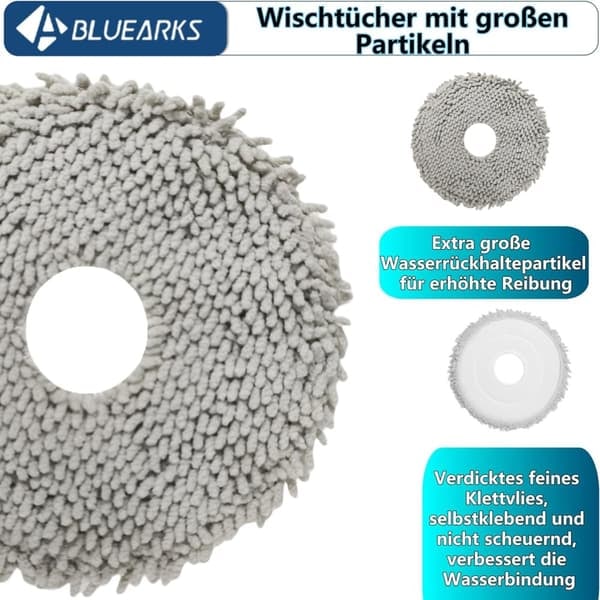 Tillbehör för Dreame X40 Ultra/L40 Ultra Robotdammsugare 0—pa