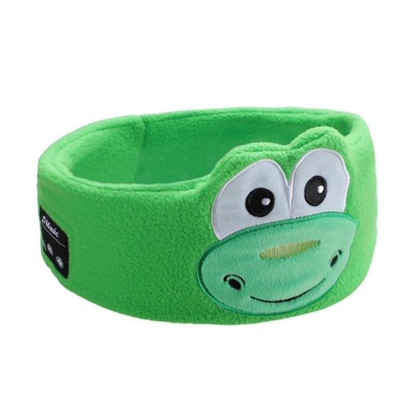 Animal Pannband Mjuk Sammet Trådlöst Bluetooth Headset Med Mikrofon Bluetooth Pannband Med Tunt grön