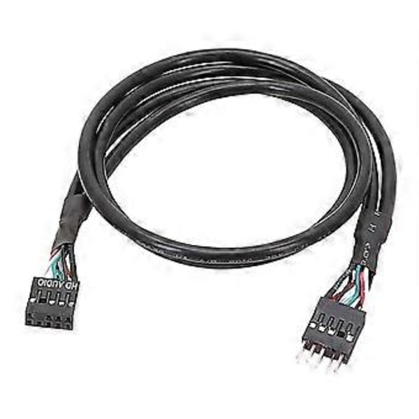 Tålig USB 9Pin Hane till Hona Förlängningskabel Stabil och Pålitlig Dataöverföring 26AWG Skärmad Kabel