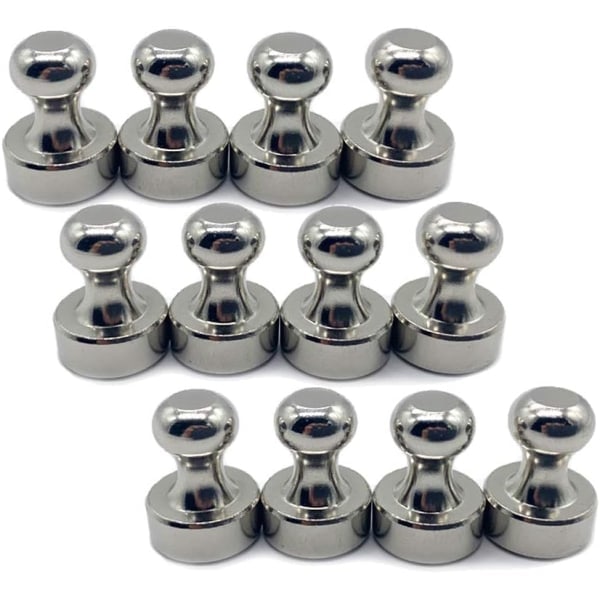 12 kpl neodyymimagneetteja, vahvat jääkaappimagneetit, minimagneetit (PA)