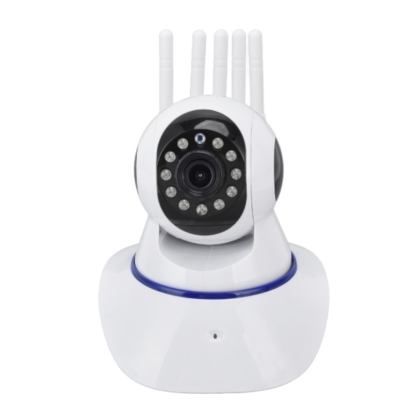 Smart HD-kamera med 5 antenner 360° panoramakamera Night Vision Motion Detection 2-vejs samtaleanlæg til kontorlokaler